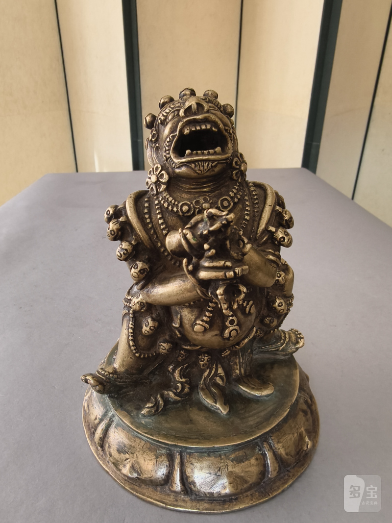 A BRONZE FIGURE OF DHAKA - 图15